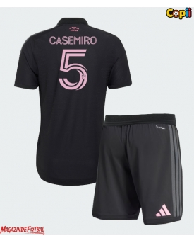 Inter Miami Casemiro #5 Echipament de Fotbal Replică 2026-27 Copii Deplasare (+ Șorturi)